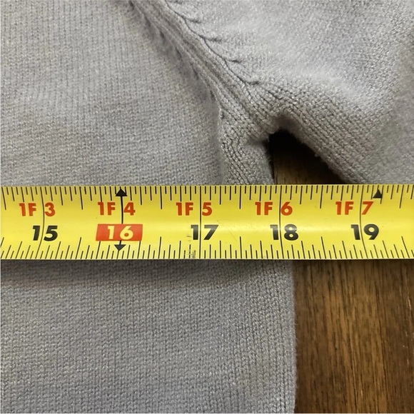 "BTFBM" Women's Ruffled Sweater-Blue-Small - Picture 6 of 11